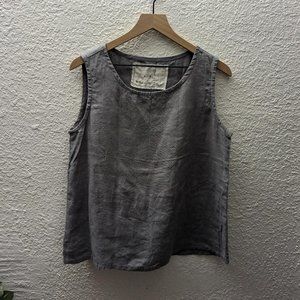 notPERFECTLINEN Linen tank top VIENNA